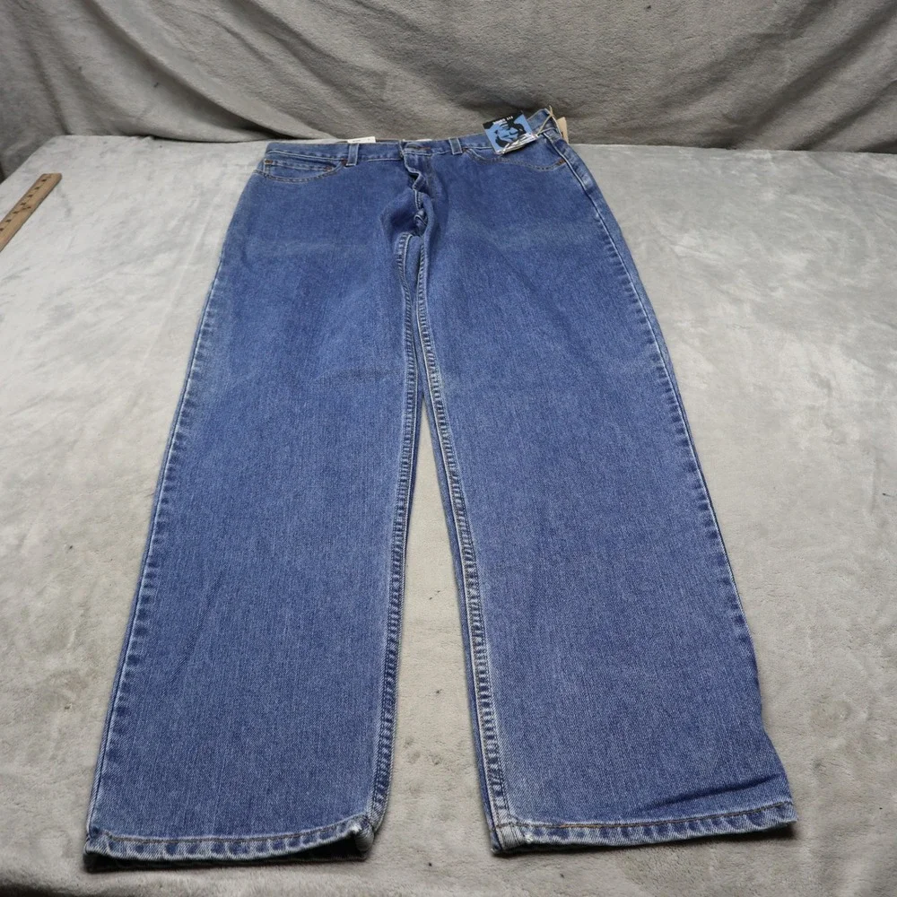 Levi's‎ 550 Jeans Mens 34x36 Medium Wash Relaxed Fit Denim Casual Work 32x36 NEW